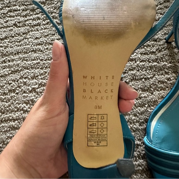 WHBM Blue Heels - Picture 4 of 5
